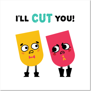 Snipperclips: I'll Cut You! Posters and Art